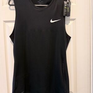 Men’s Nike Black Muscle Tee Tight Fit Size XL TALL NWT